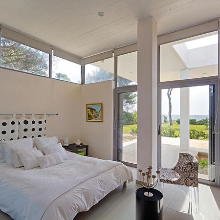 Beachfront Villa Hoopoe Schinias, Marathon Kültér fotó